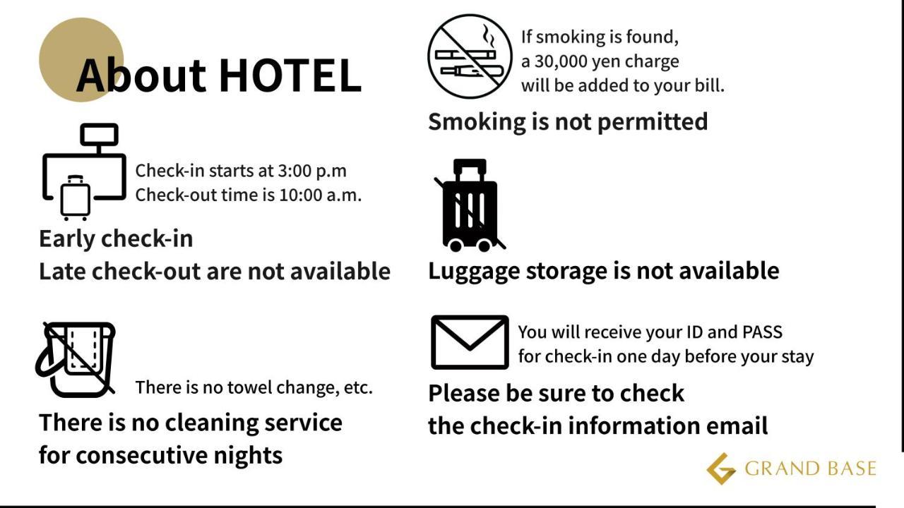 Grand Base Hiroshima Ekimae Lejlighedshotel Eksteriør billede